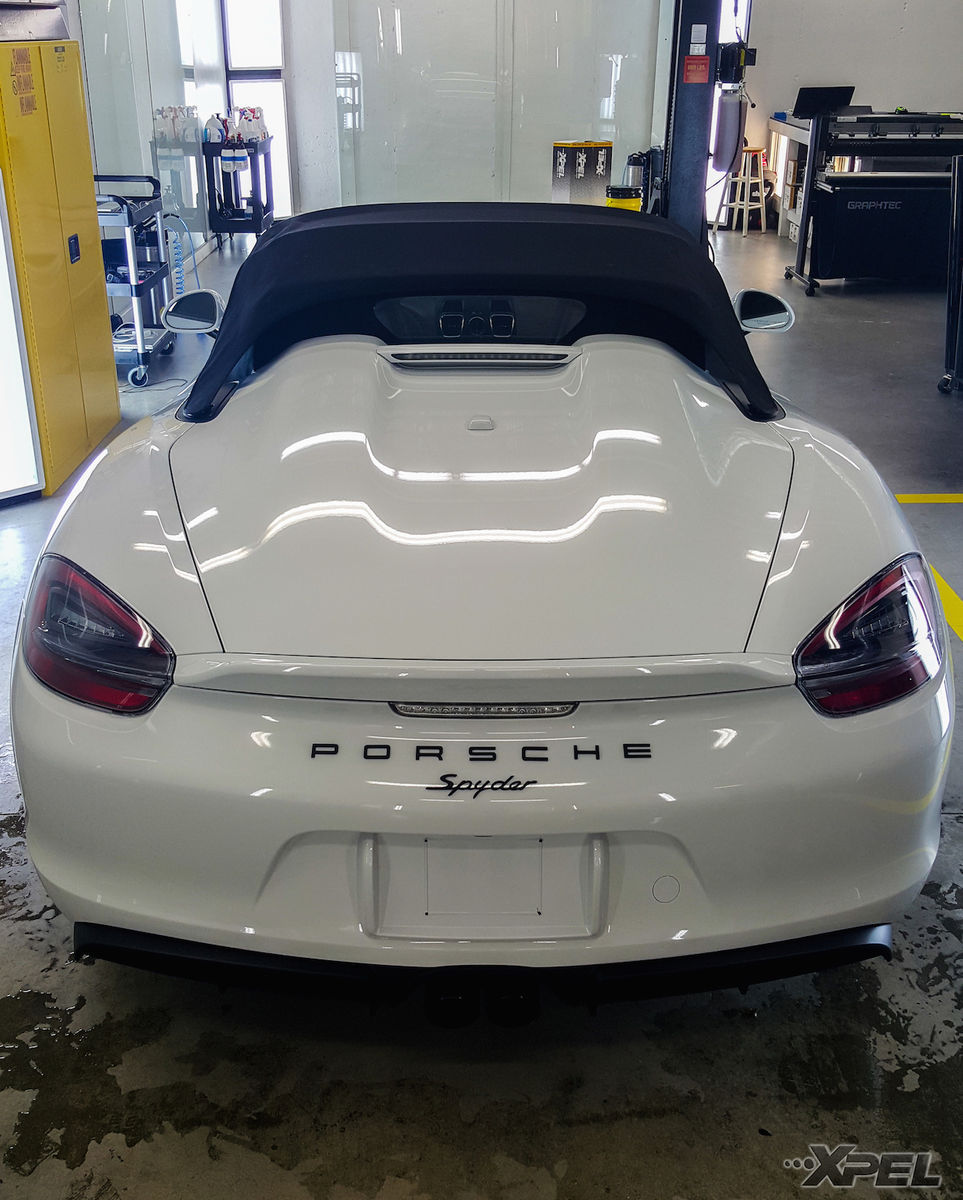 2016 Porsche Boxster | 2016 Porsche Boxster Spyder with XPEL ULTIMATE