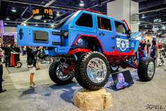 Shots from around SEMA show