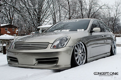 '09 Infiniti G35 on Concept One RS-10's