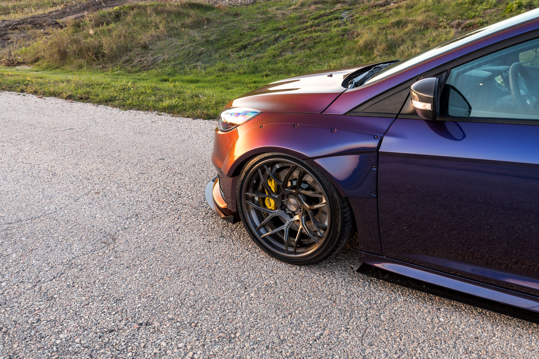 2017 Ford Focus St By Blood Type Racing Inc Front Fender Fordsema