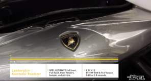 Lamborghini Aventador Roadster with Clear Bra Paint Protection Film