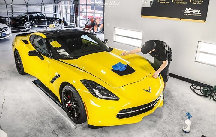 Chevrolet Corvette | Chevrolet Corvette C7 fully wrapped with XPEL ULTIMATE