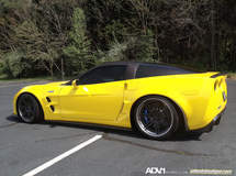 Corvette C6 Z06 on ADV07 Track Spec