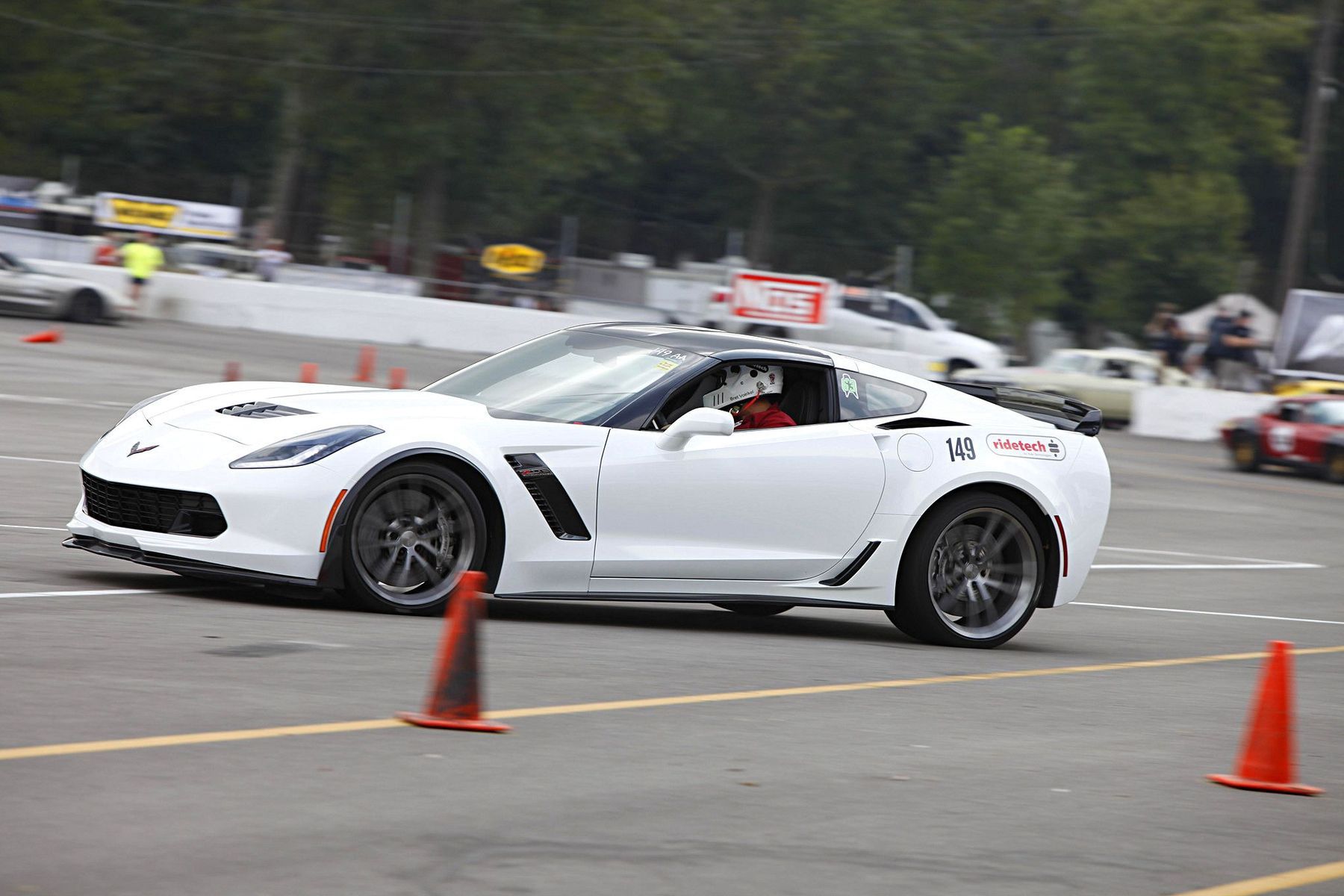 2017 Chevrolet Corvette Z06 | Bret Voelkel Wins 3S Challenge at the 2016 LS Fest in the RideTech C7 Corvette Z06 on Forgeline One Piece Forged Monoblock AR1 Wheels