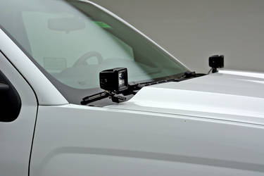 2016 Chevy Silverado 1500 Hood Hinges LED Light Pod Mounting Kit