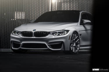 2014 BMW M3 | V810 Flow-Form Gunmetal 19" | 2014 BMW F80 M3 Alpine White