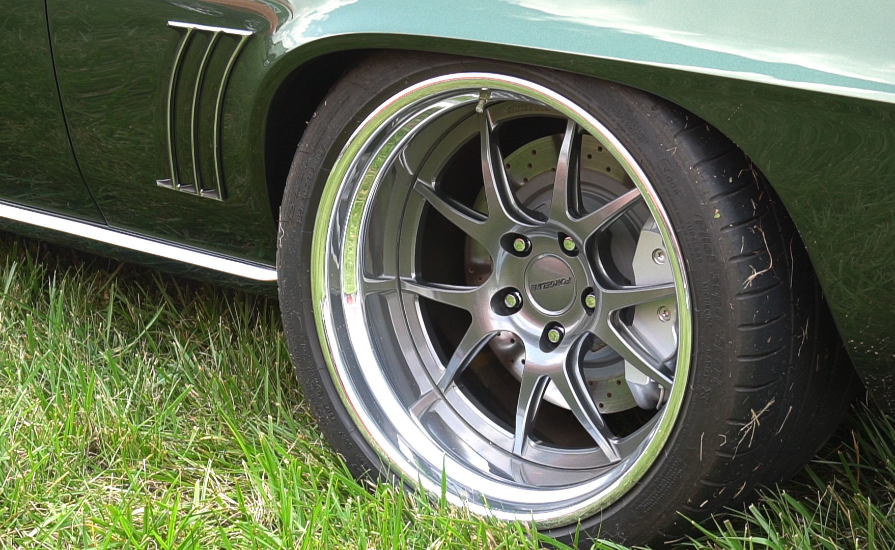 1969 Chevrolet Camaro | Chris Kinker's Fathom Green '69 Camaro on Forgeline GA3 Wheels