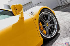 Ferrari 458 on HRE S104 
