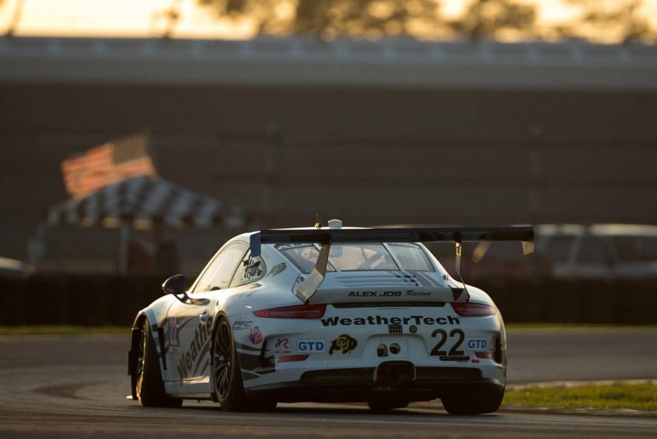 2015 Porsche 911 | WeatherTech Alex Job Racing #22 GTD Porsche on Forgeline One Piece Forged Monoblock GTD1 Racing Wheels