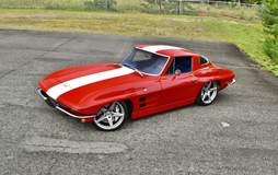 Jimmy Page’s 1964 Corvette on Forgeline One Piece Forged Monoblock CF1 Wheels