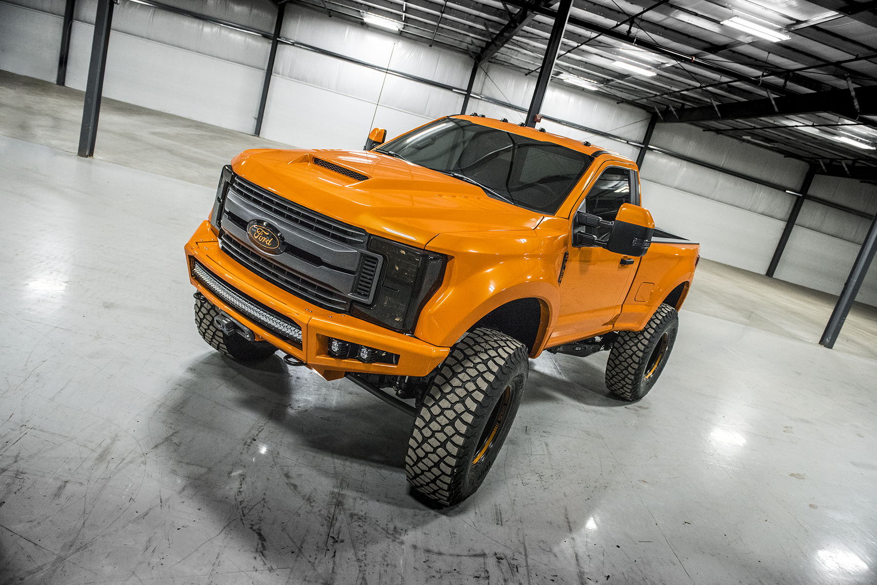 2017 Ford F-250 Super Duty | 2017 Ford F-250 Super Duty XLT “Project SD126” by BDS Suspension - RK Sport Hood FordSEMA