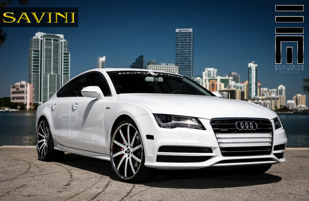 2013 Audi A7 | '13 Audi A7 on Savini SV37's