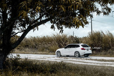 2015 BMW X1 | BMW X1 on Velgen Wheels  VMB5 Matte Silver  19x9 & 19x10.5
