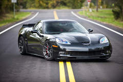 Eric McClellan C6 Corvette Z06 on Forgeline One Piece Forged Monoblock GTD1 5-Lug Wheels