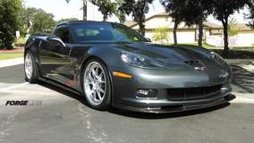 Chris Neal's 800+rwhp C6 Corvette ZR1 on Forgeline GA3 Wheels