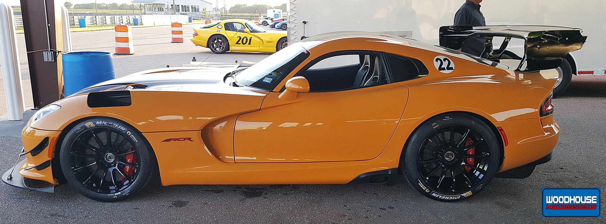 2016 Dodge Viper | JD Hertweck's Dodge Viper ACR Extreme on Forgeline One Piece Forged Monoblock GTD1-Viper Wheels - Side Shot