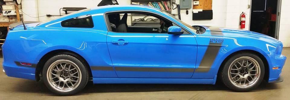 2013 Ford Mustang | Ron Wright's Mustang Boss 302 on Forgeline GW3R Wheels
