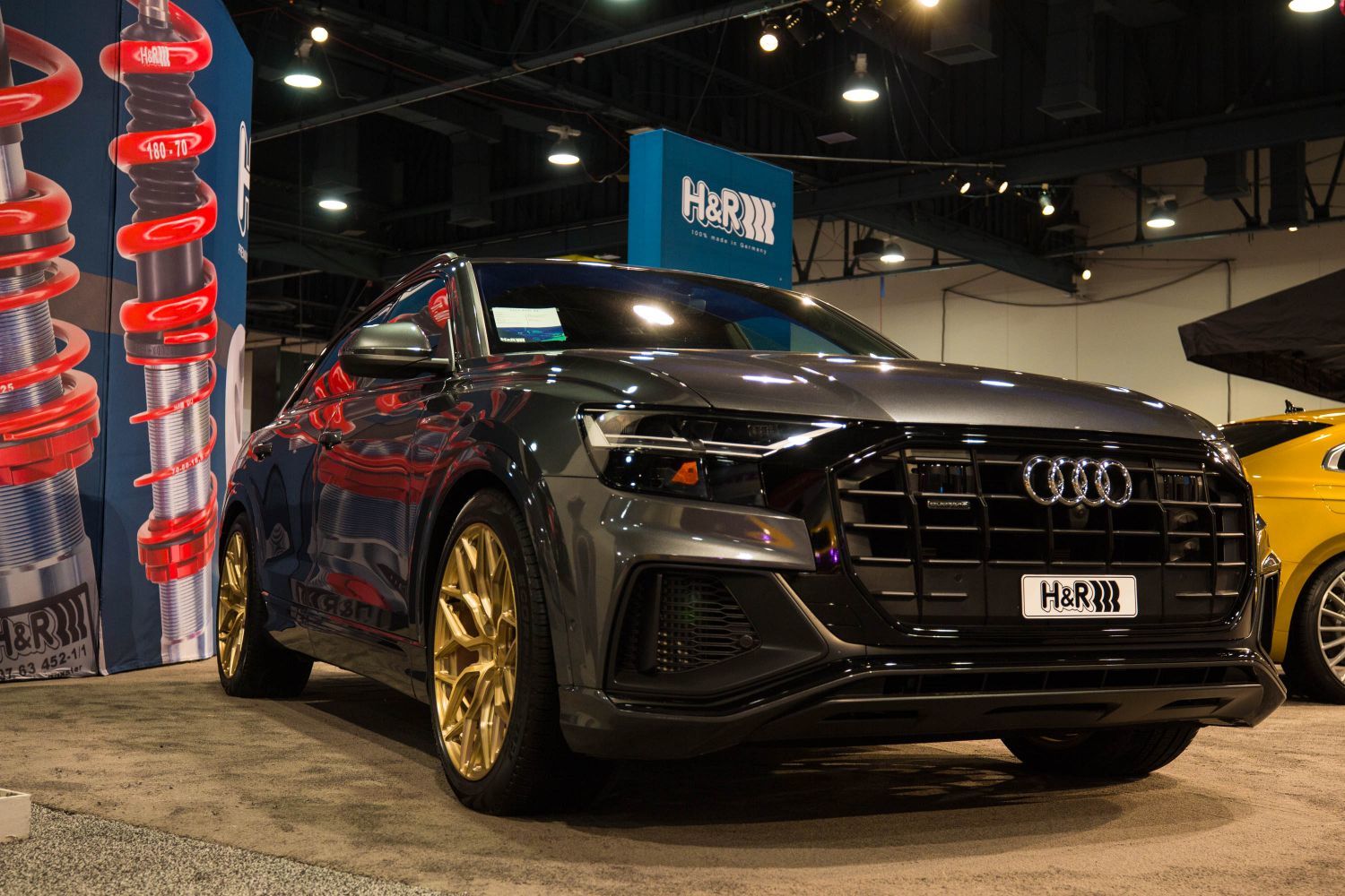 2019 Audi Q8 | H&R 2019 Audi Q8 - SEMA