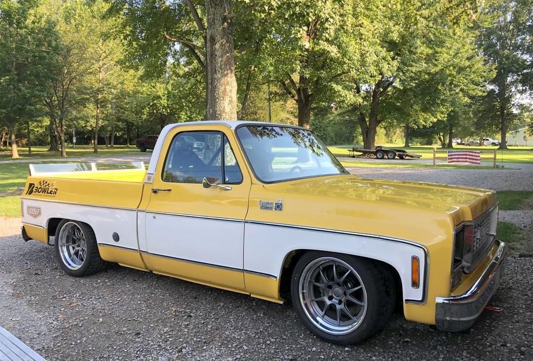 1978 Chevrolet C-10 | Jesse Vaughn’s Level 7 Motorsports 1978 Chevy C10 on Forgeline GA3 Wheels