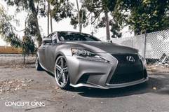 '14 Lexus IS350 F Sport on Concept One CS55's