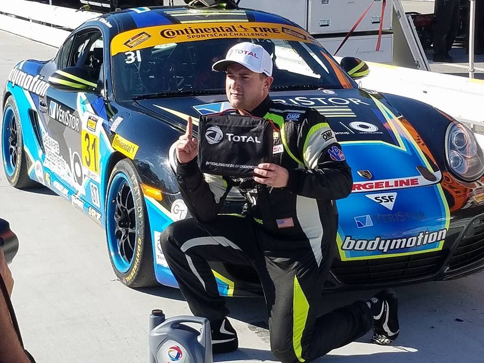 2016 Porsche Cayman | Jason Rabe Wins IMSA CTSC ST Class Pole at Road Atlanta in the #31 Bodymotion Racing Porsche Cayman on Forgeline GA3R Wheels