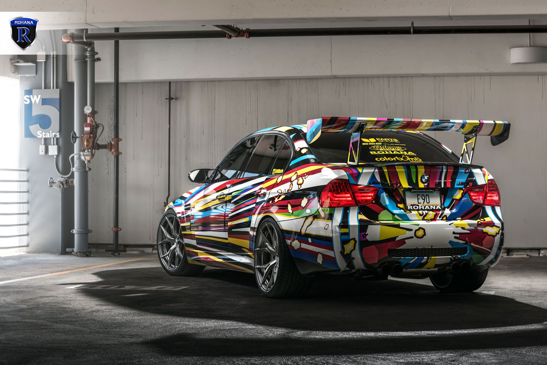 2016 BMW M3 | Technicolor M3 - Rear Shot