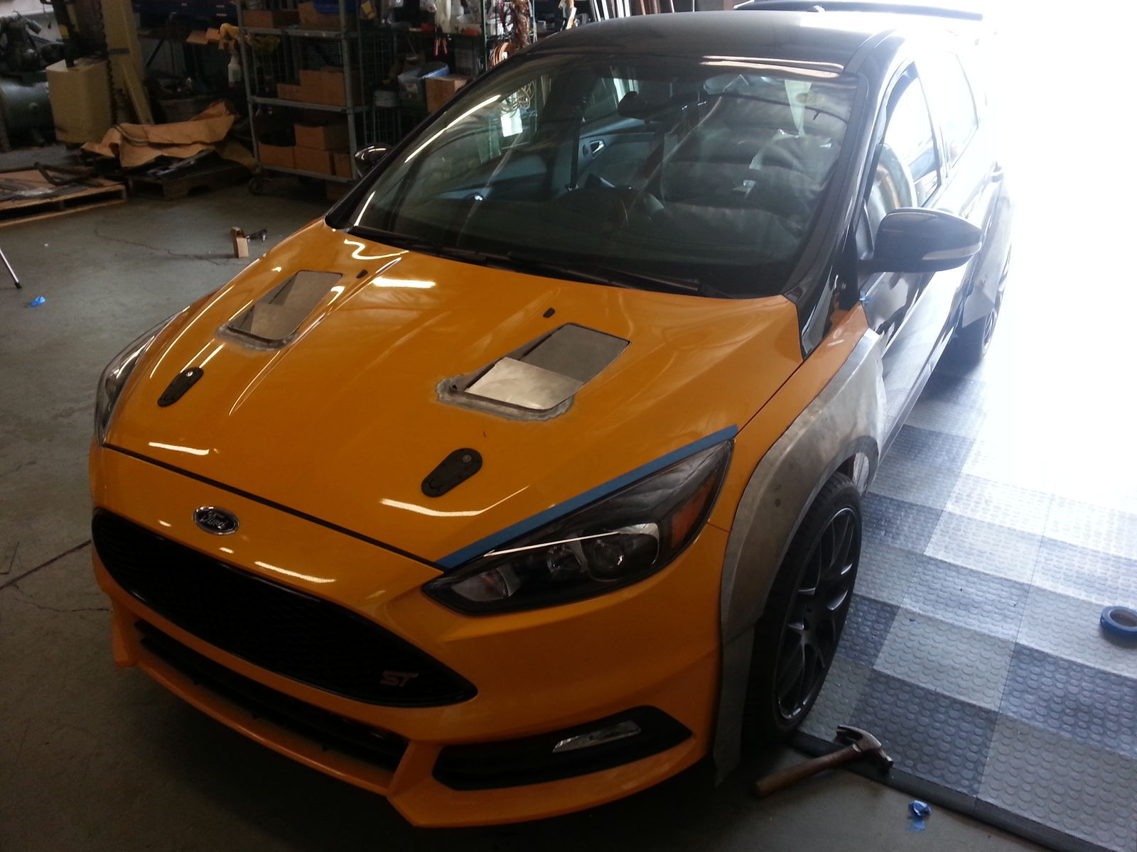    | Custom Hood Vents and Widebody Fenders