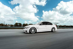 BMW M3 on Velgen Wheels VMB6 Matte Silver 20x9 & 20x10.5 