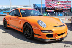 Great orange Porsche GT3