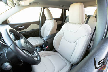 2015 Jeep Cherokee | 2015 Jeep Cherokee Interior By LeatherSeats.com