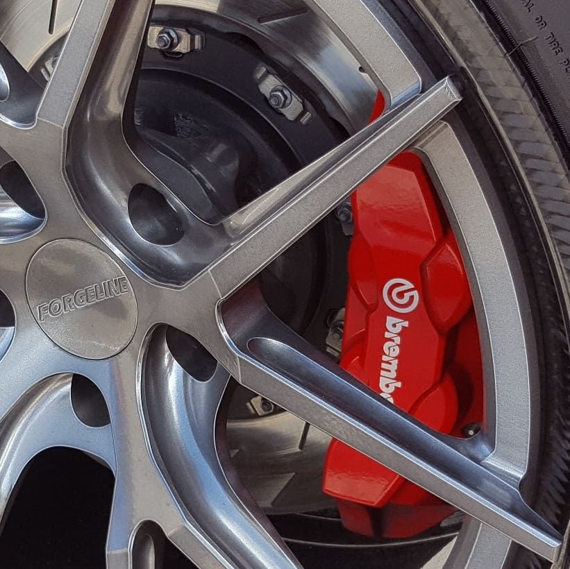 2018 Dodge  | Ken Kelley's Classic Car Liquidators Dodge Demon on Forgeline Carbon+Forged CF201 Wheels