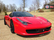 Ferrari 458 on HRE P107