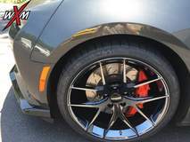 Nick's 6th Gen Camaro 2SS on Forgeline One Piece Forged Monoblock VX1 Wheels in Black Chrome PVD
