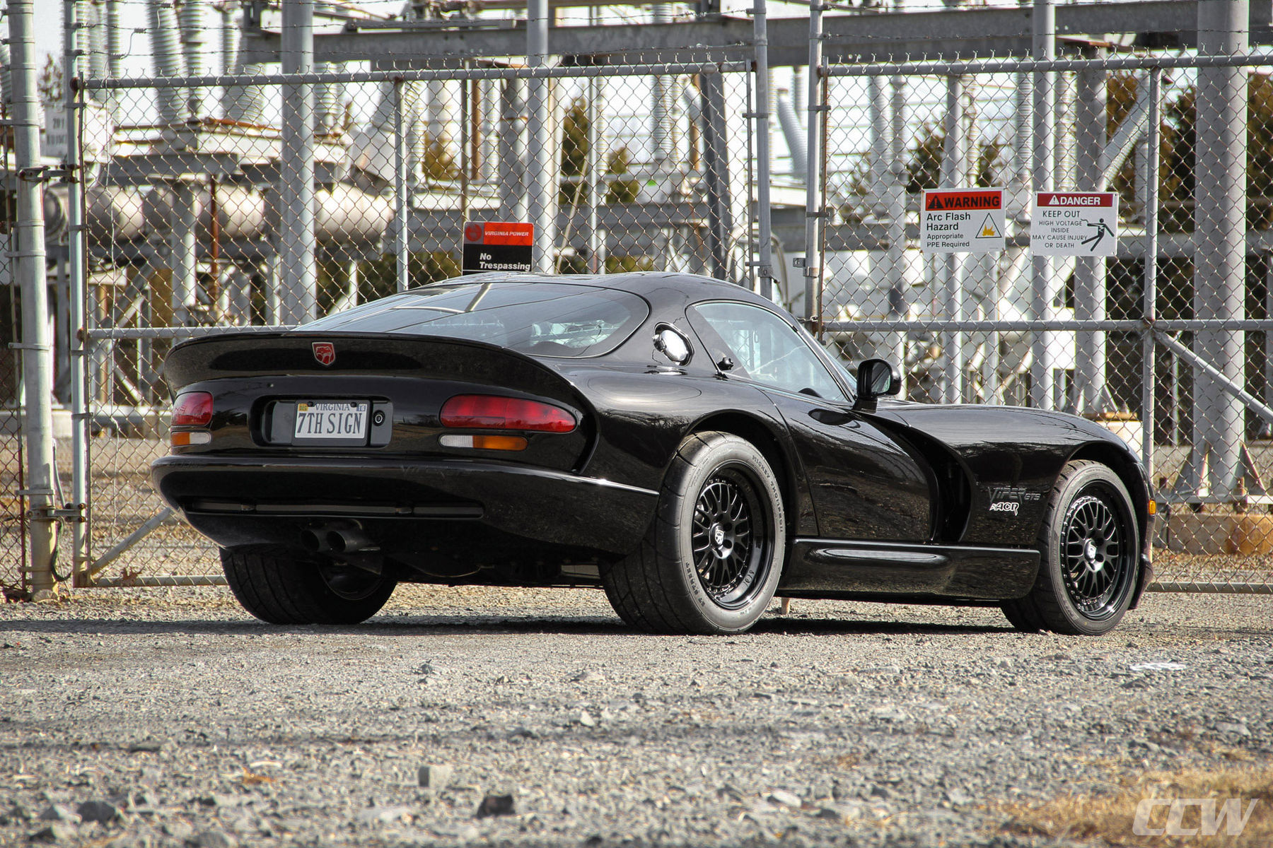 Dodge Viper | Black Dodge Viper GTS - CCW LM20 Forged 3 Piece Wheels