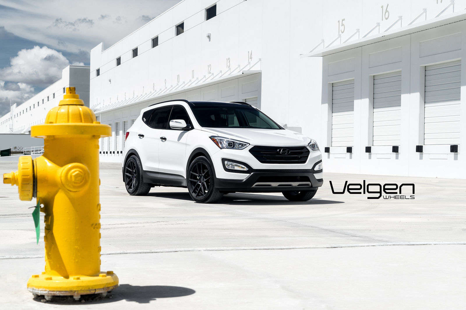 2015 Hyundai Santa Fe | Hyundai Santa Fe Sport on Velgen Wheels VMB5