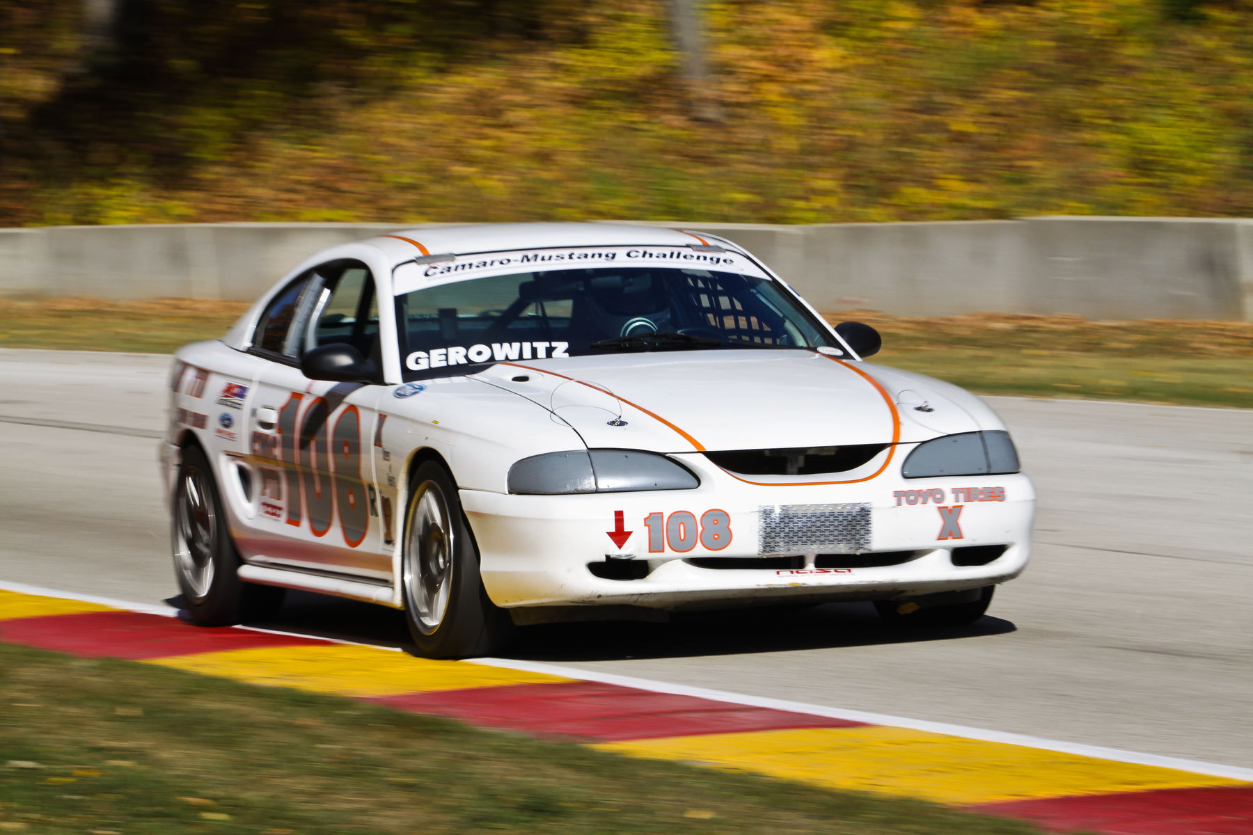    | Mustang GT at Road America