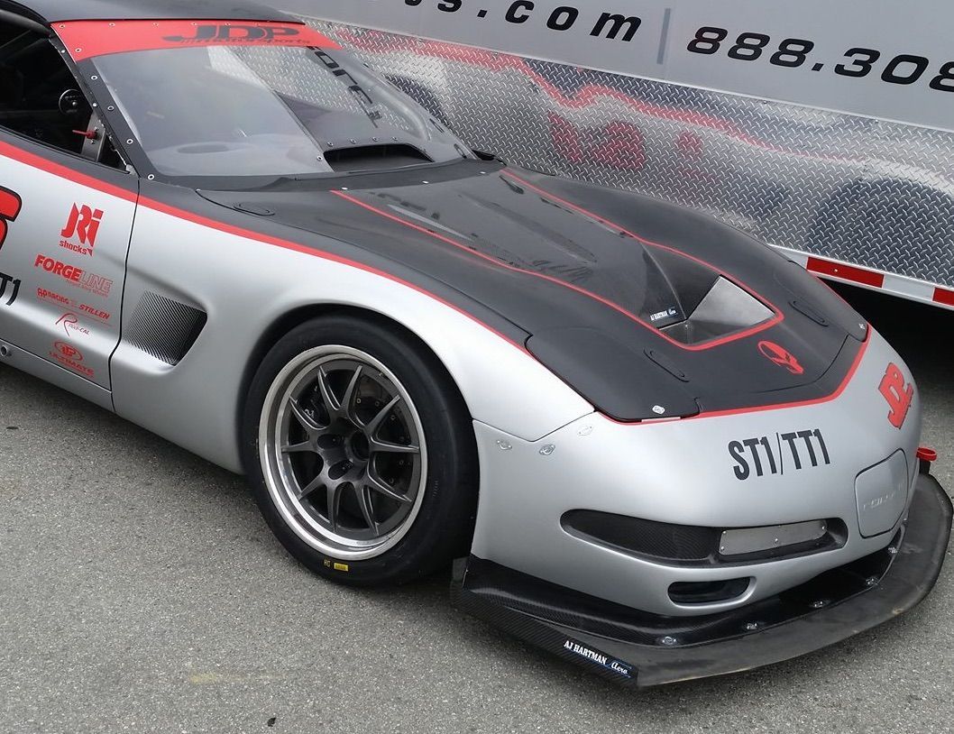 2004 Chevrolet Corvette Z06 | Jordan Priestly's JDP Motorsports TT1 C5 Corvette Z06 on Forgeline GA3R Wheels