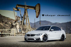 2016 BMW M3 Fitted With 20 Inch BD-23’s in Black w/ Chrome SS Lip