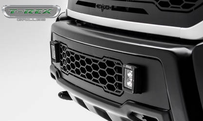 T-REX Ford F-150 Raptor - Revolver Series - Bumper Replacement Grille - w/ (2) 3