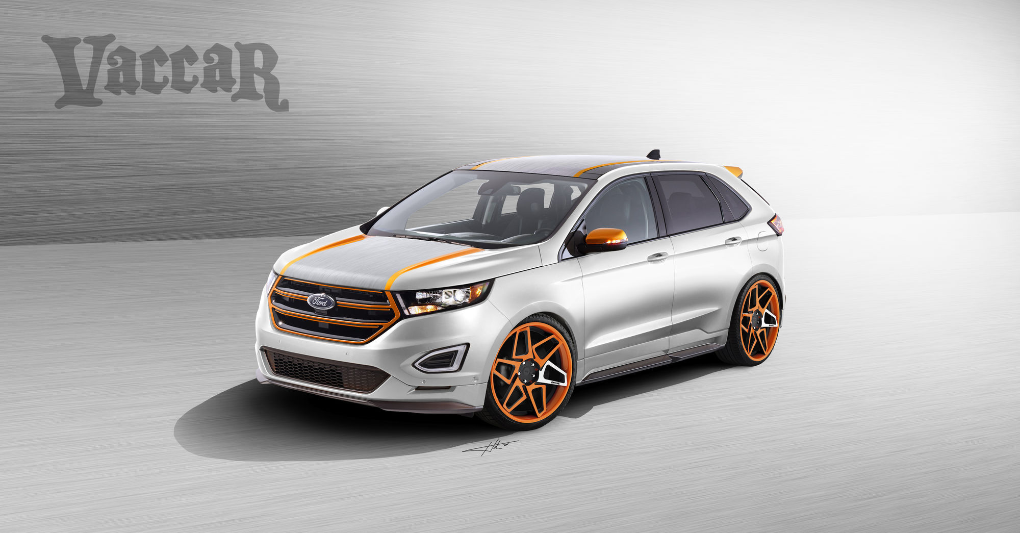2015 Ford Edge | 2015 Vaccar Ford Edge Sport - Rendering