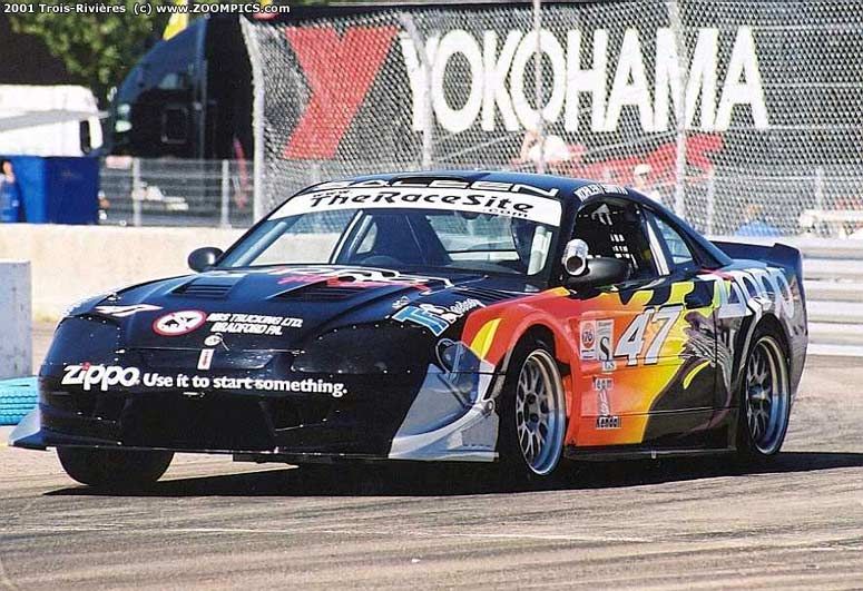 2001 Ford Mustang | Saleen Motorola Cup Mustang on Forgeline WC3 Wheels at Circuit Trois-Rivières 2001