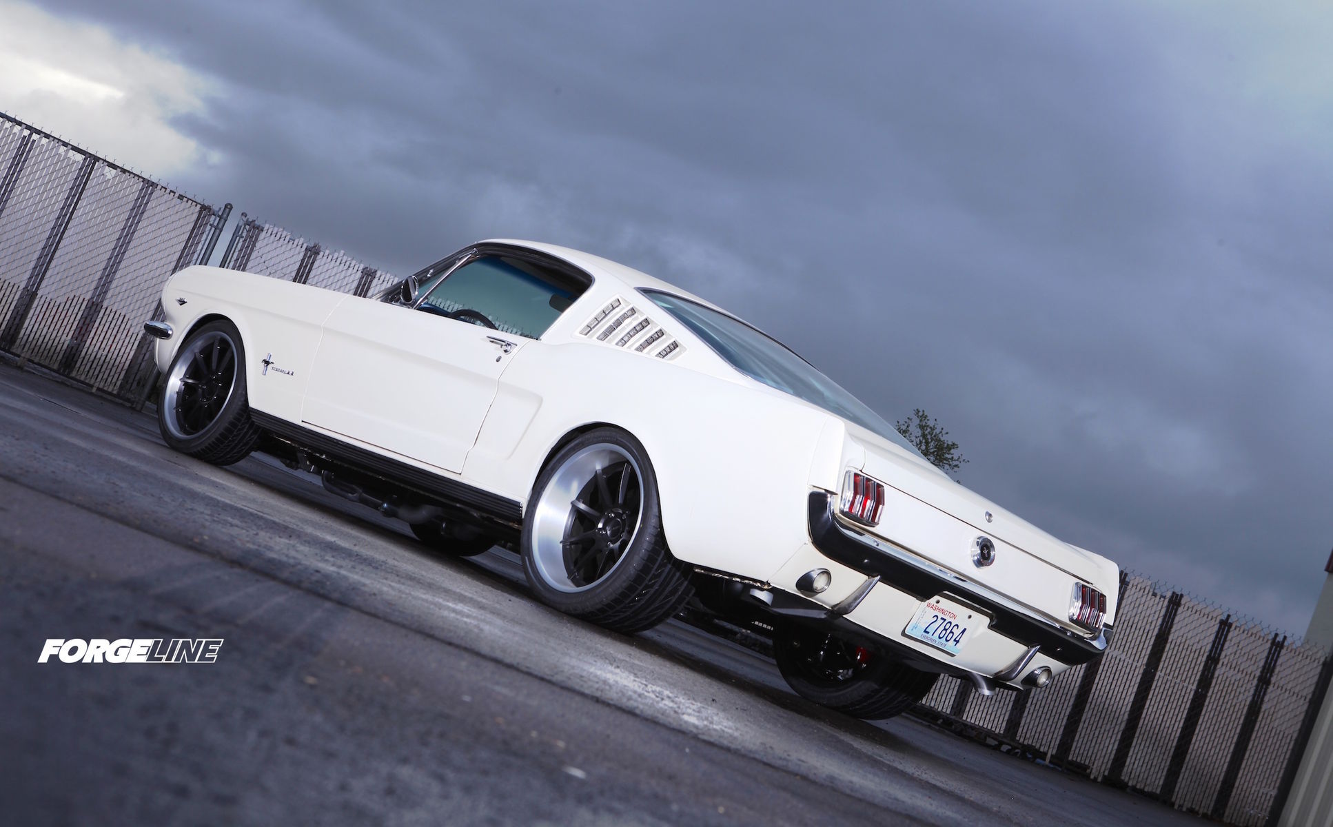 1965 Ford Mustang | Metalworks 1965 Ford Mustang Fastback on Forgeline RB3C Wheels