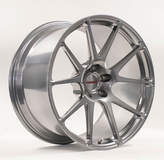 Forgeline One PIece Forged Monoblock GA1R Extra Deep Cap in Midnight Silver