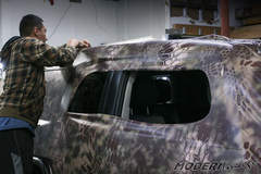 FJ Cruiser Mandrake Kryptek Camo - Installation