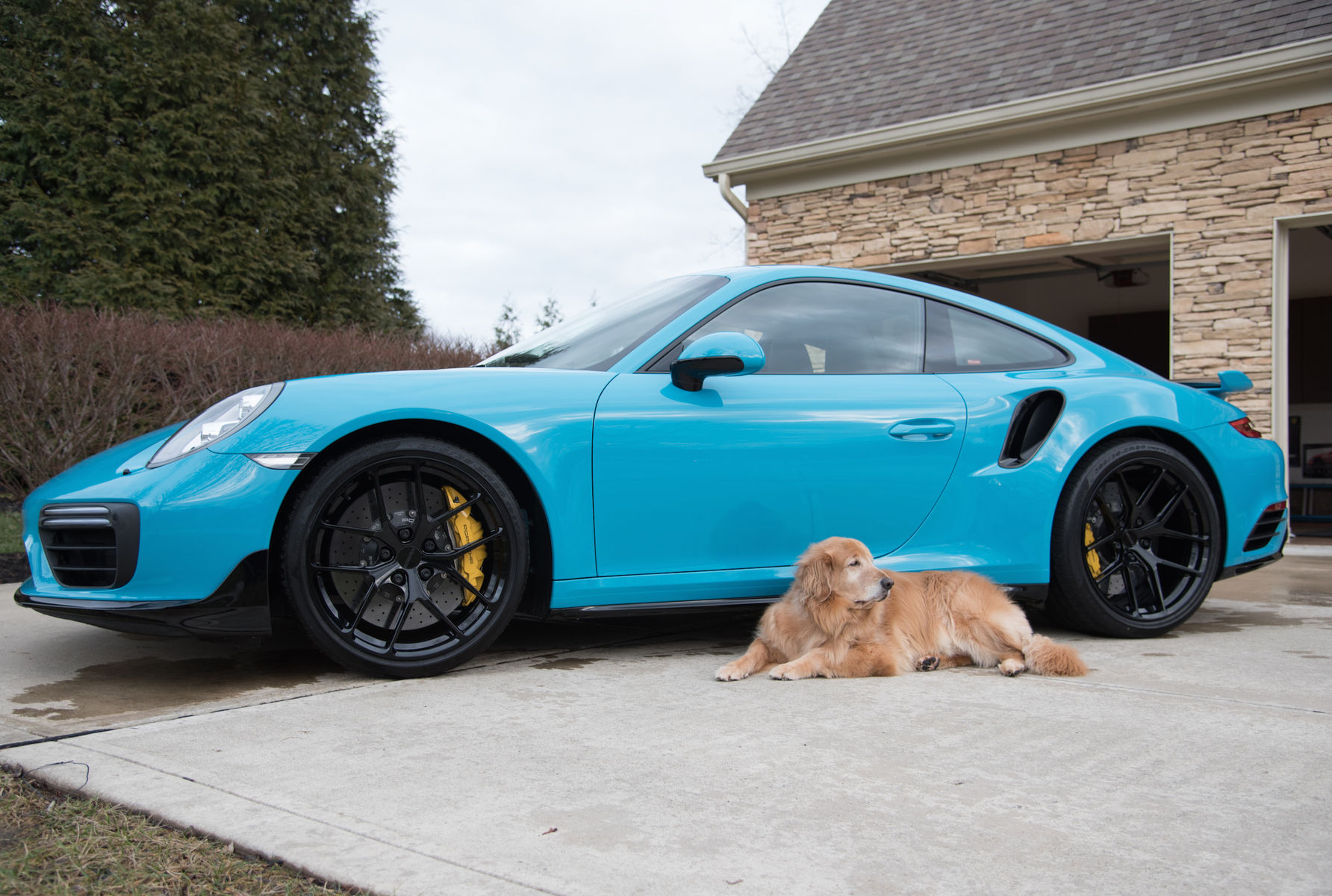 2017 Porsche 911 | Mike Martin's Maui Blue 991 Porsche 911 Turbo S on Forgeline One Piece Forged Monoblock VX1R Wheels