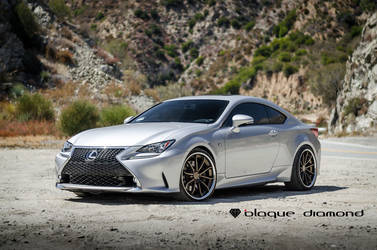 2015 Lexus RC 350 | 2015 Lexus RC350 F Sports Fitted With 20 Inch BD-23’s in Bronze w/ Chrome SS Lip