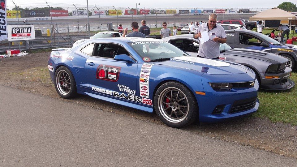 2010 Chevrolet Camaro | Lingenfelter's L28 Camaro on Forgeline GA3 Wheels at MIS