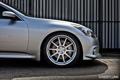 '11 Infiniti G37 Sedan on Concept One CS-10's