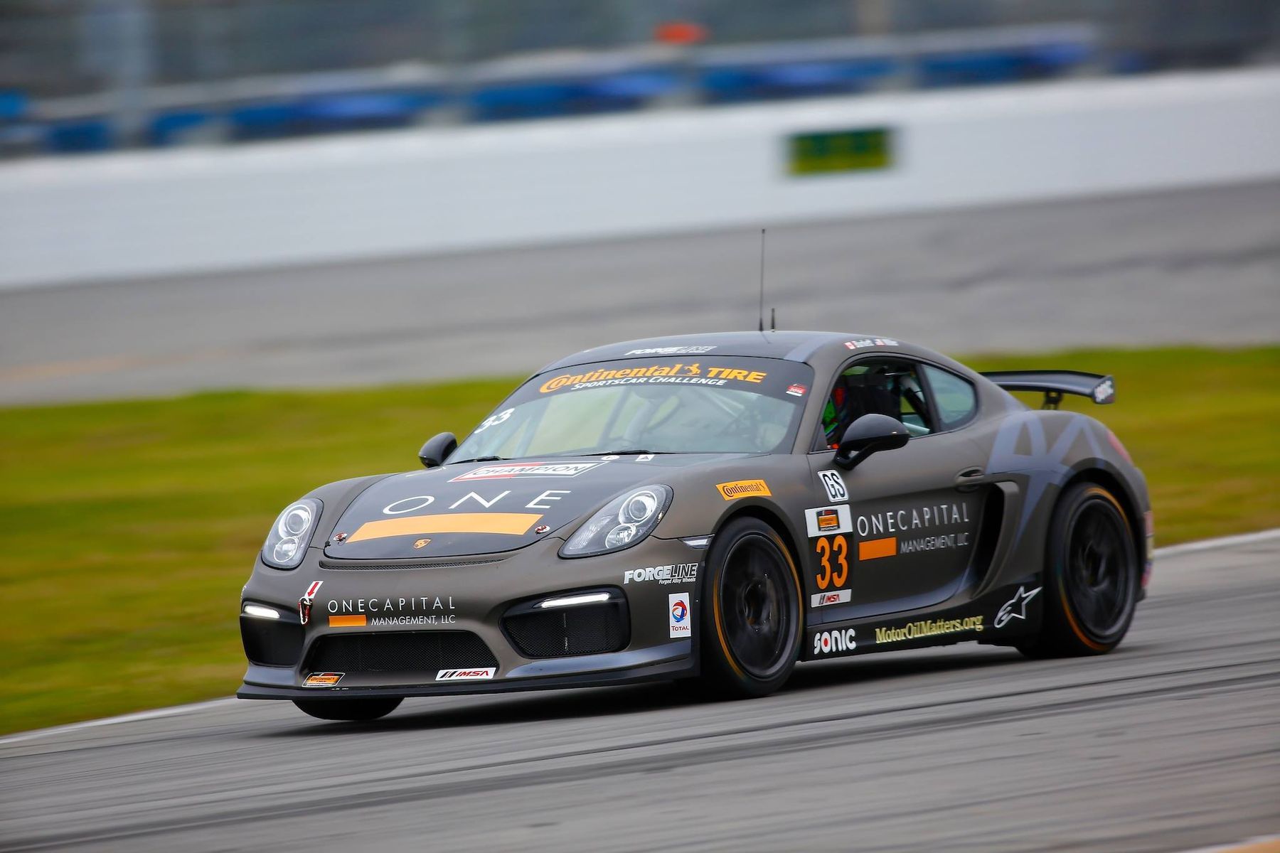 2016 Porsche Cayman | CJ Wilson Racing's GS Class Porsche Cayman Clubsport on Forgeline One PIece Forged Monoblock GS1R Wheels