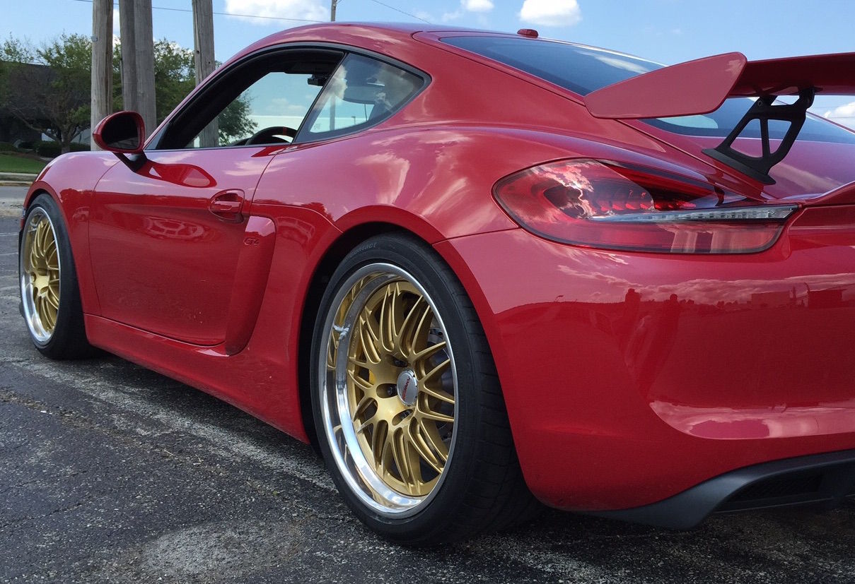 2015 Porsche Cayman | Alan Coleman's Porsche Cayman GT4 on Forgeline GX3R Wheels